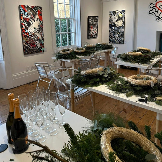 Christmas Wreath Workshop Ticket | 6th December @ Hancock Gallery - Sunday Girl