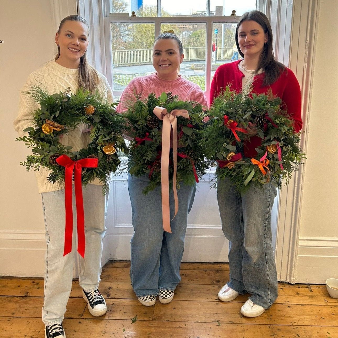 Christmas Wreath Workshop Ticket | 6th December @ Hancock Gallery - Sunday Girl