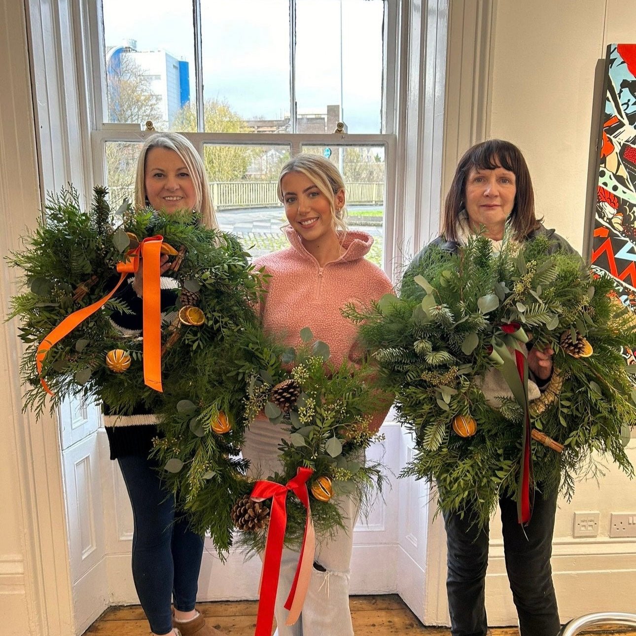 Christmas Wreath Workshop Ticket | 6th December @ Hancock Gallery - Sunday Girl